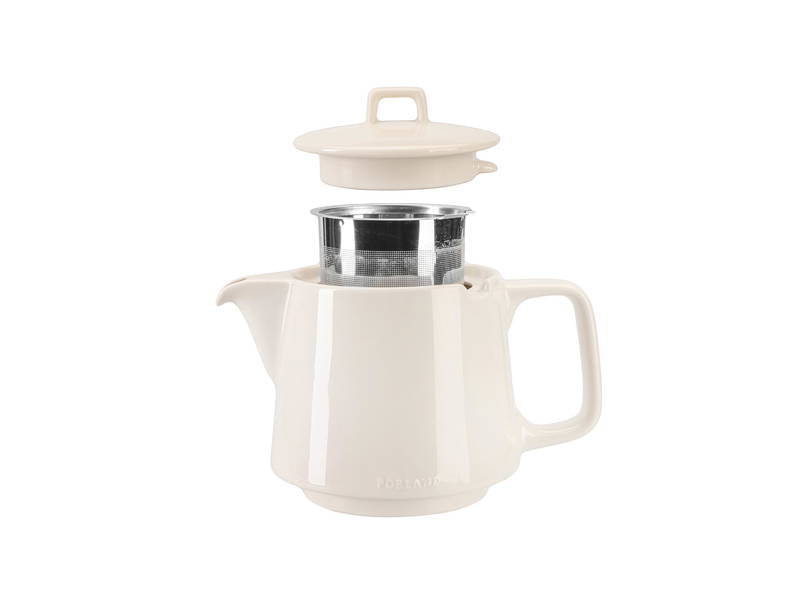 Porland Sand Beige Tea Pot with Lid 1000ml