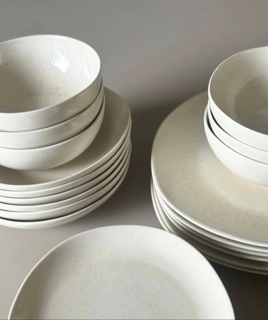 Kütahya Porselen SOHO 24 piece Dinner Set CINNAMON Mita Kitchenware