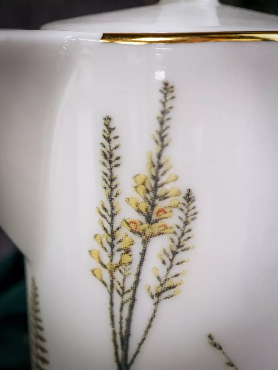 Porland Botanical Tea Pot With Lid 1000ml