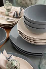 Kütahya Porselen SOHO 24 piece Dinner Set CINNAMON Mita Kitchenware