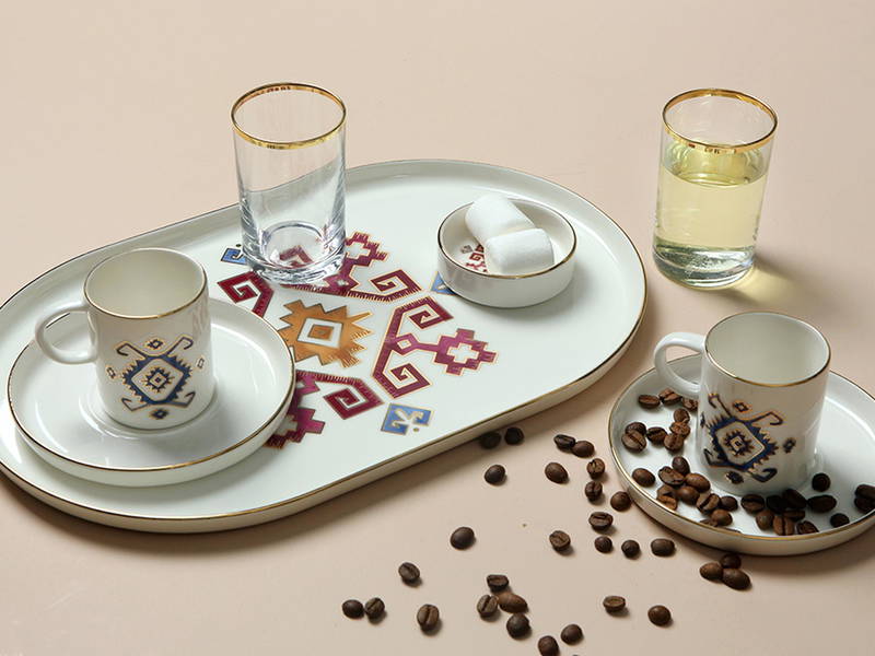Porland Arabesque Design Coffee Serving Set Collection