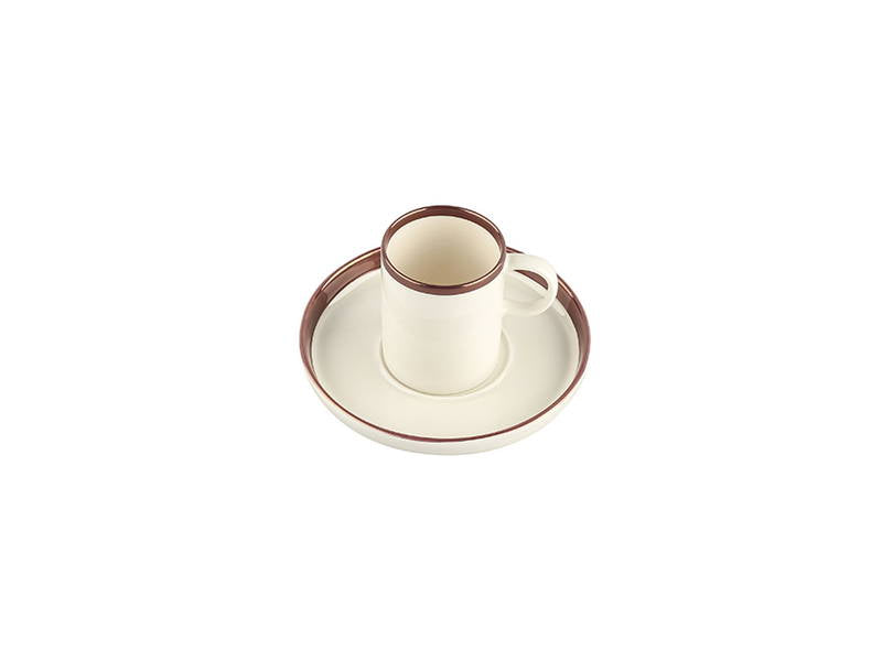 Porland Chopin Copper Coffee Set for 2 people.  (85cc)