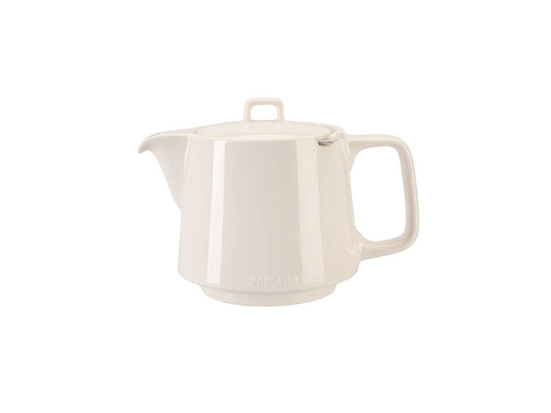 Porland Sand Beige Tea Pot with Lid 1000ml