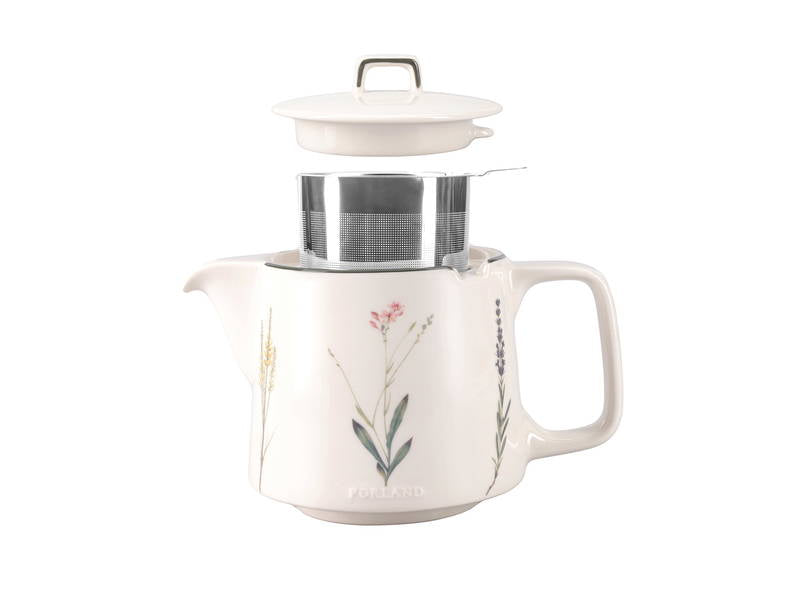 Porland Botanical Tea Pot With Lid 1000ml
