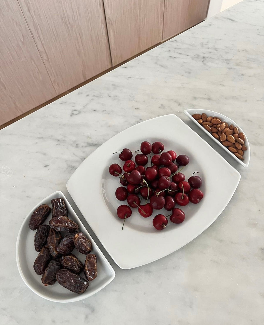 Kütahya Porcelain Tavola Puzzle Platter Serving Set.