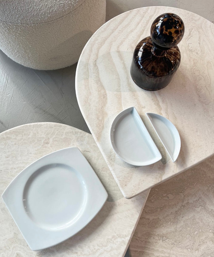 Kütahya Porcelain Tavola Puzzle Platter Serving Set.