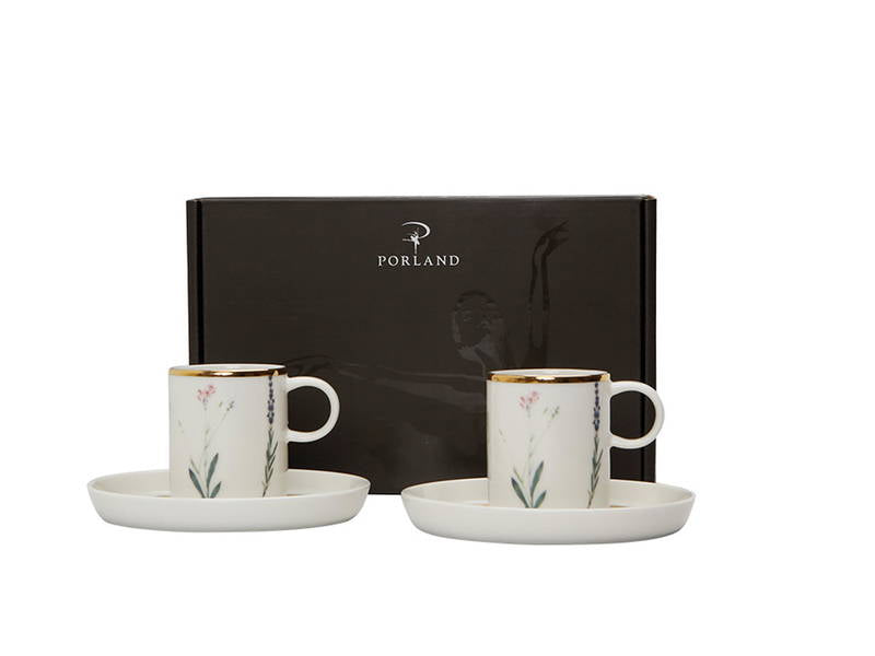 Porland Botanical Coffee Set for 2 People 85cc