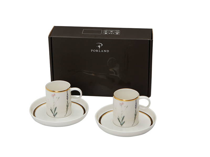 Porland Botanical Coffee Set for 2 People 85cc