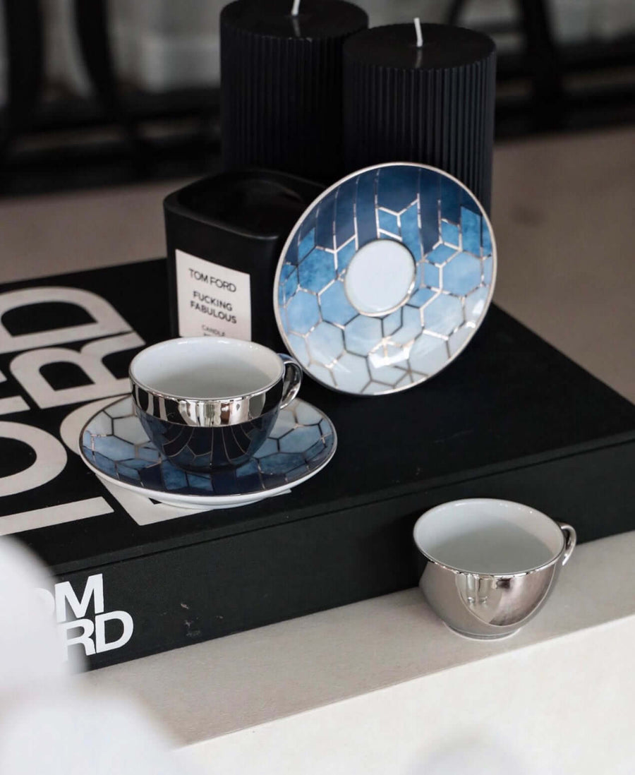 Kütahya Zeugma 4 pce coffee cup set