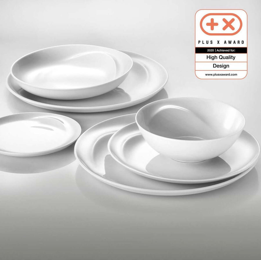 Kütahya Porcelain Ayla 24 Piece Dinnerware Set - Dinnerware