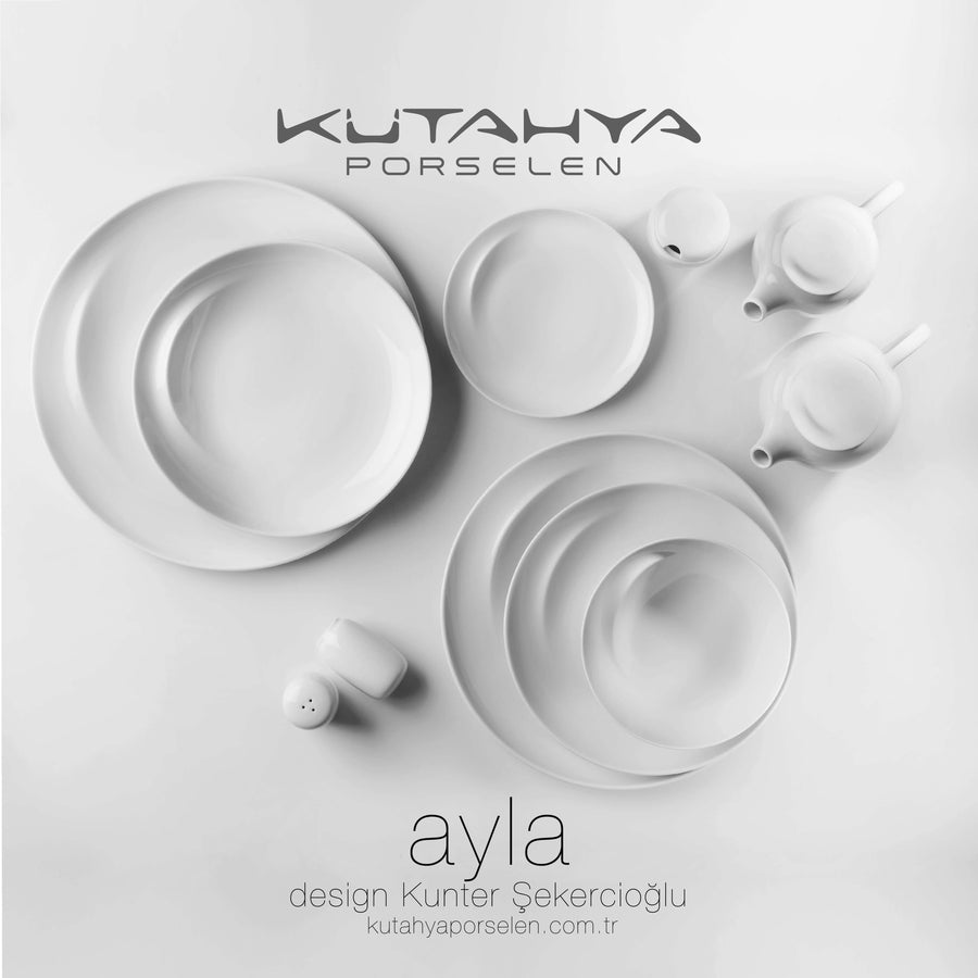 Kütahya Porcelain Ayla 24 Piece Dinnerware Set - Dinnerware