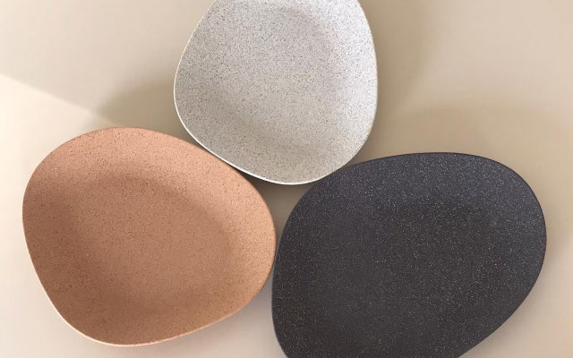 Kütahya Porselen Galaxy Flat Plate 30Cm.Mix Granule Cream.