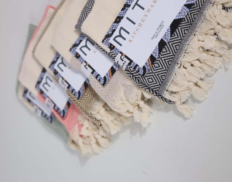 Turkish Peshtemal Kitchen/Hand towels 50cmx90cm