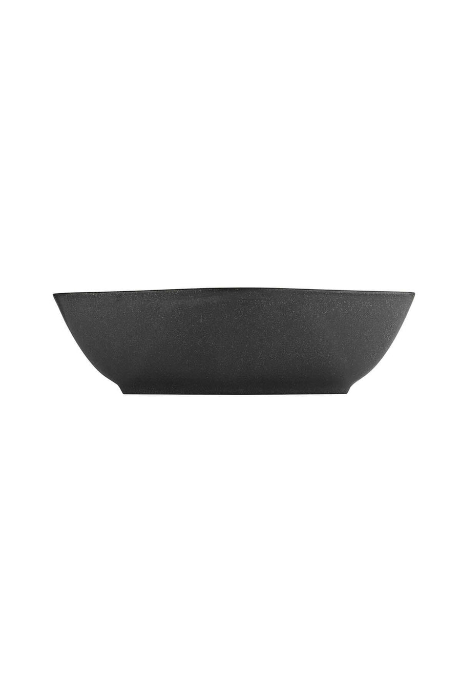 Kutahya Porselen Galaxy Bowl 18 Cm.Mix Granule Anthracite Grey.