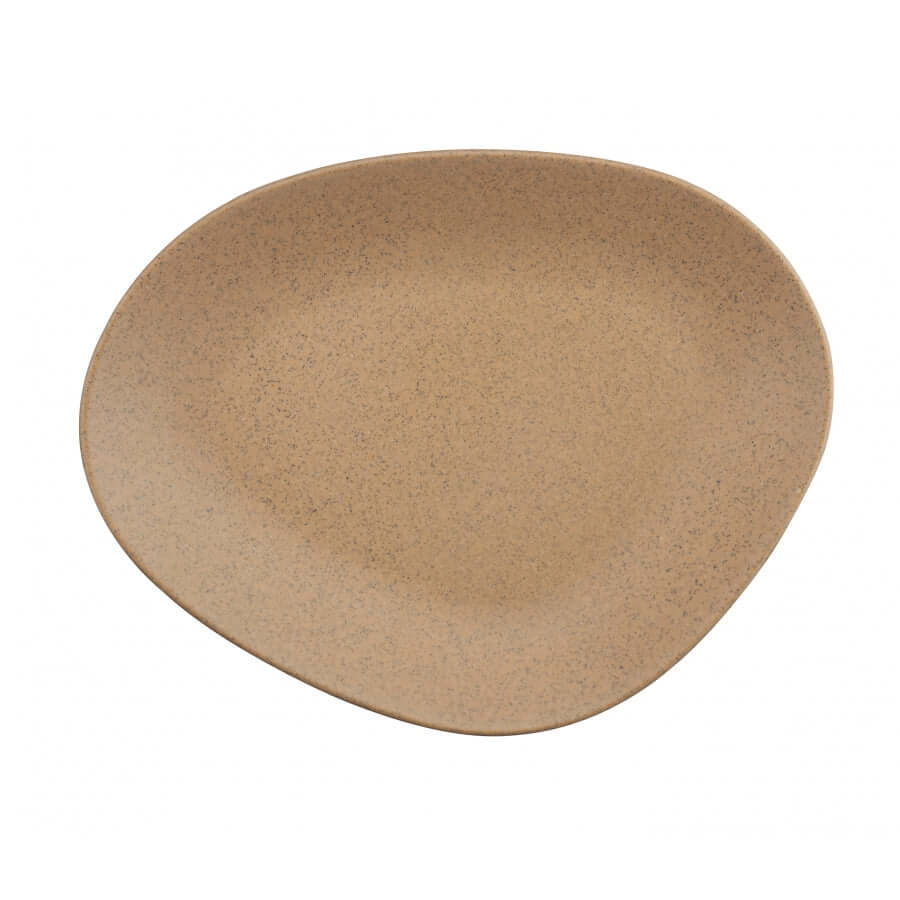 Kütahya Porselen Galaxy Flat Plate 30Cm.Mix Granule Beige.