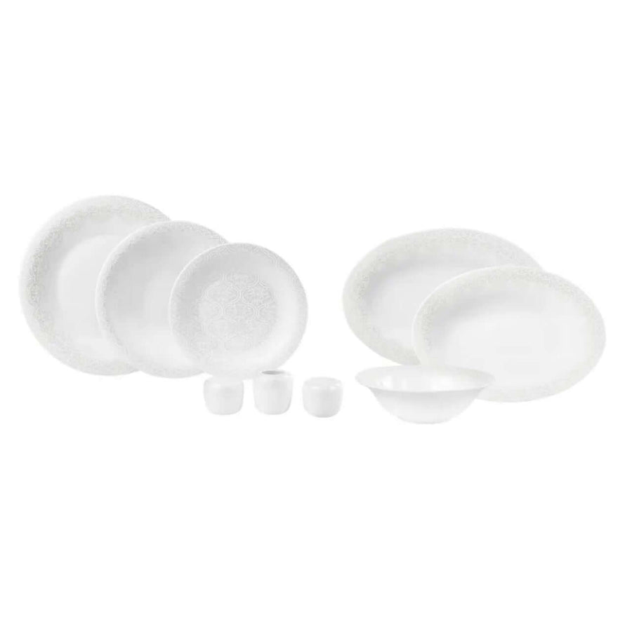 Karaca Fine Pearl Eternal 58 Pieces Pearl Dinnerware Set for 12 Persons