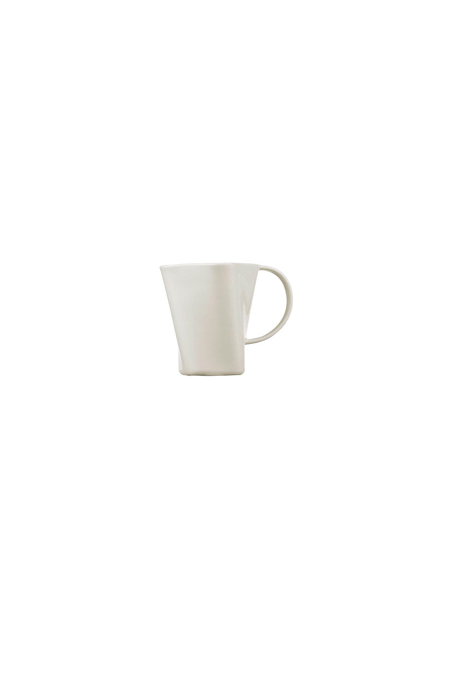 Kütahya Porcelain Skallop 290ml Mug Alumina Porcelain- Cream.