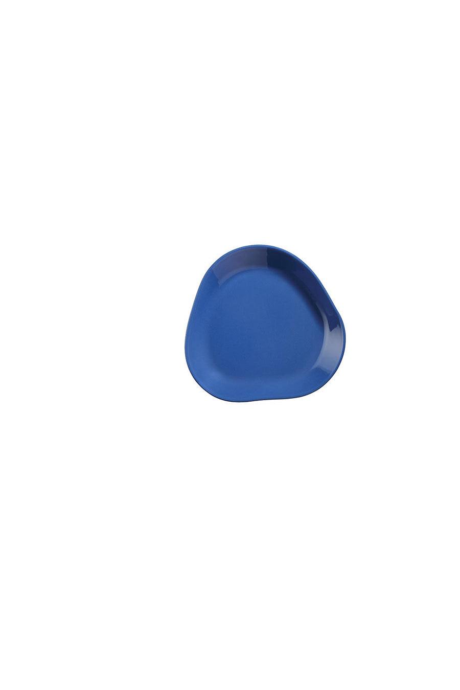 Kütahya Skallop 18cm 2 piece cake plate set- Navy.
