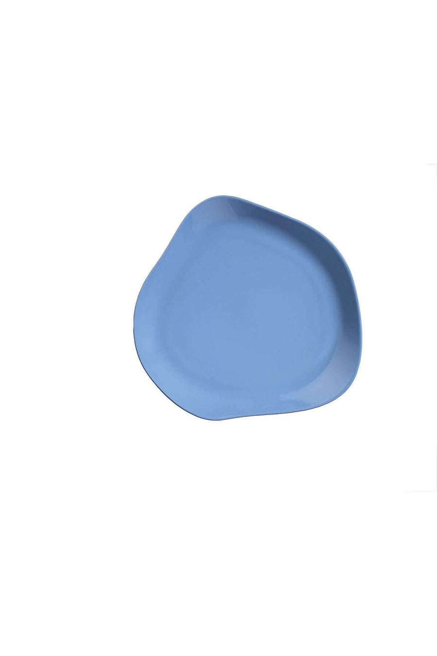 Kütahya Skallop 27cm 2 piece serving flat plate ~ Blue
