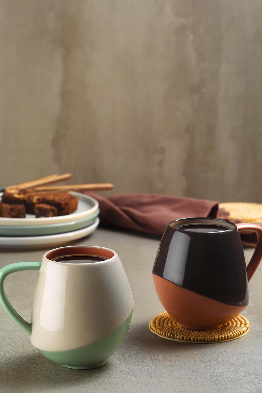 Kütahya Aura Mug 550ml 3 Colours Black-Red-Beige.