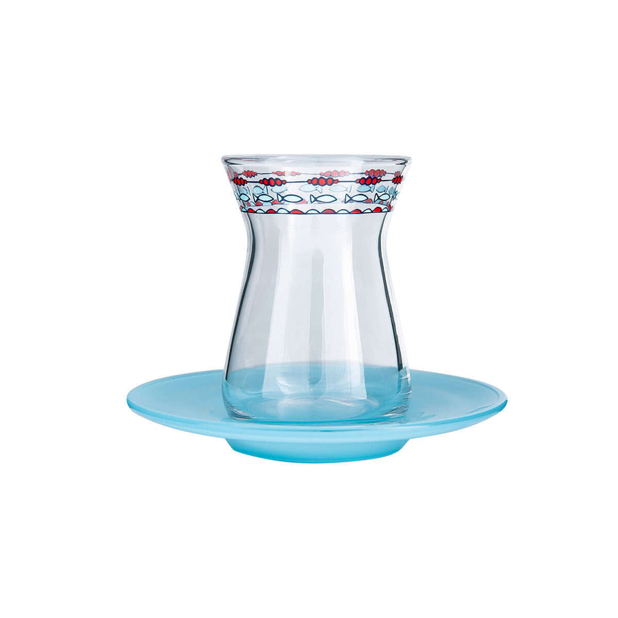 Karaca Talas 6 Person Tea Set