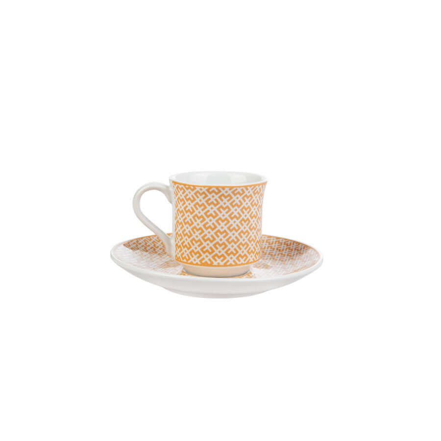 Apricot Vivi Gold Set of 6 Coffee CupsUnlock your inner barista with this Apricot Vivi Gold Set of 6 Coffee Cups! The authentic Turkish design is a real eye-catcher – guaranteed to spark up your coffee game. Plus, they’re perfect for when you’ve got a hou
