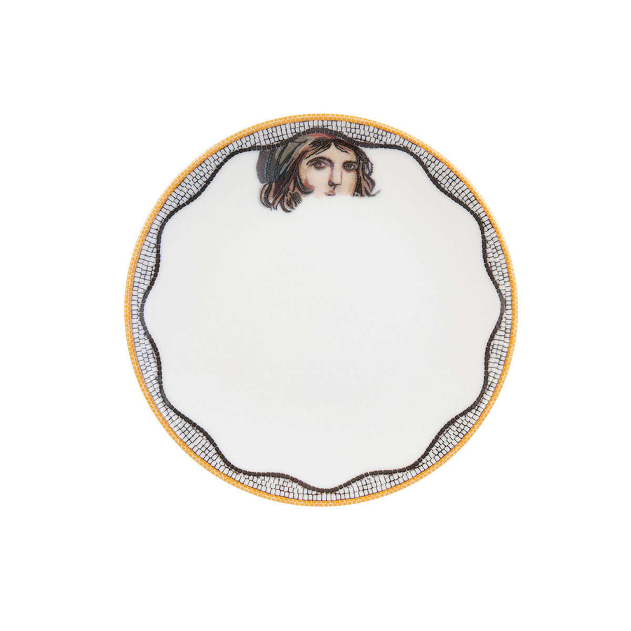 Karaca Zeugma White 19 cm Cake Plate