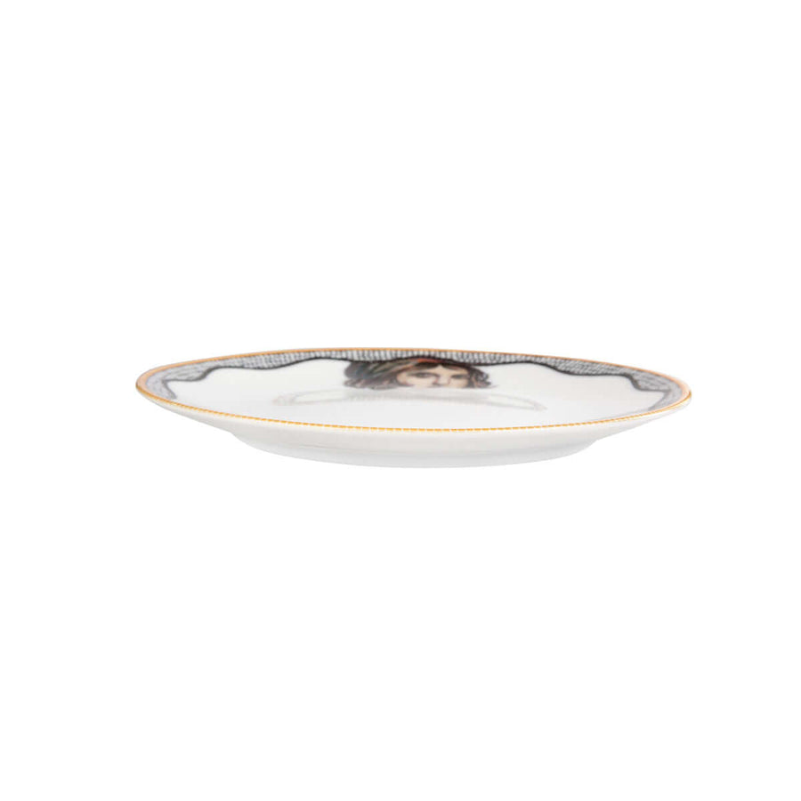 Karaca Zeugma White 19 cm Cake Plate