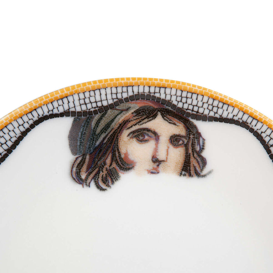 Karaca Zeugma White 19 cm Cake Plate