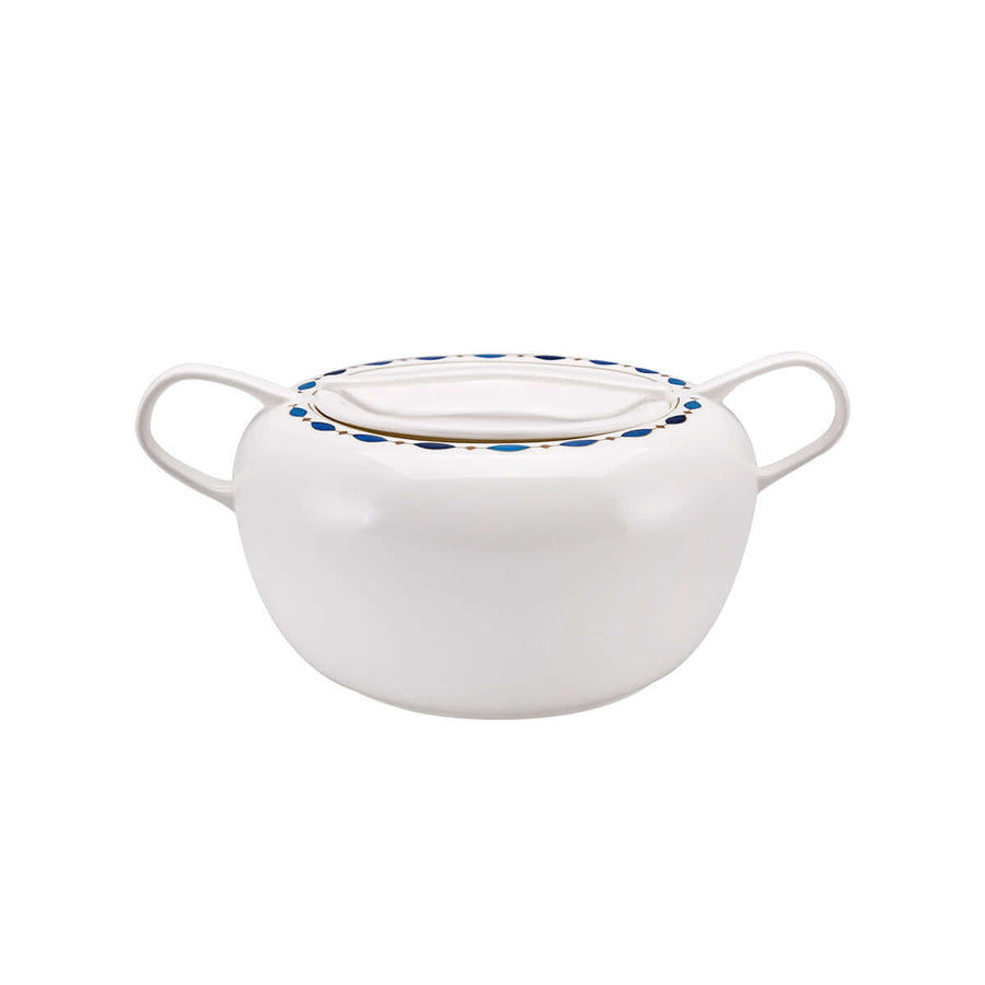 Karaca Fine Pearl Azur 62 Pieces Pearl Dinnerware Set for 12 Persons