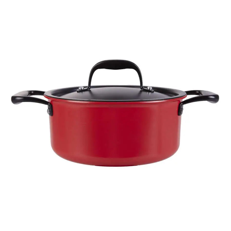 Exquisite Karaca cookware set, featuring safe, non-toxic materials and a nonstick frying pan designed for luxury home cooking.