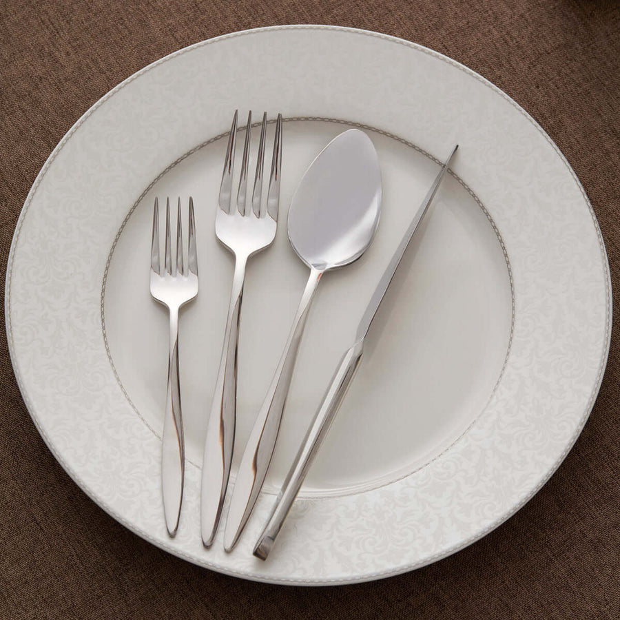 Karaca Otto Platinum 58 Piece Dinnerware Set for 12 People