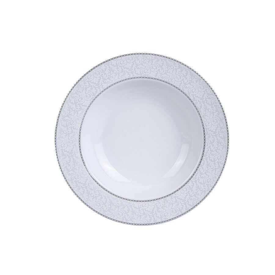 Karaca Otto Platinum 58 Piece Dinnerware Set for 12 People