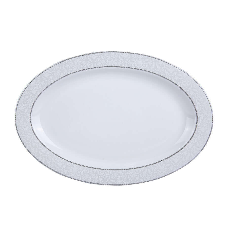 Karaca Otto Platinum 58 Piece Dinnerware Set for 12 People