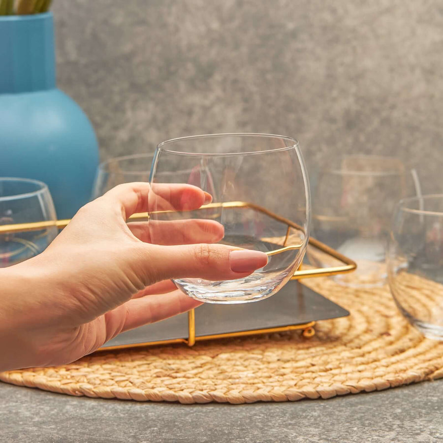 Karaca Krs Jade 6 Water Glass 410ml
