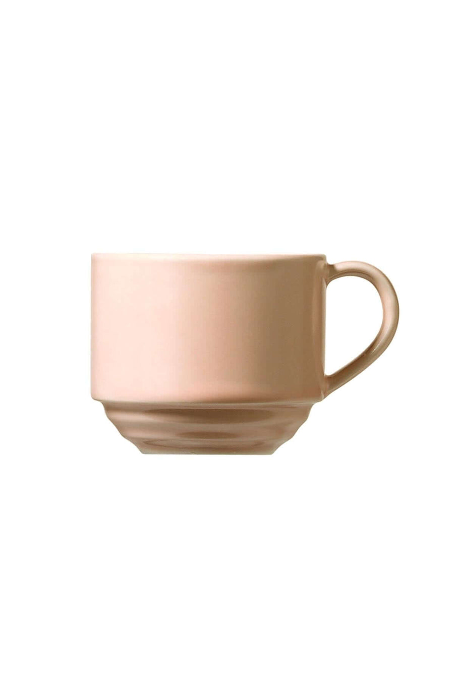 Kütahya Tuana Coffee cup set for 6 PEARL Matt Pink.